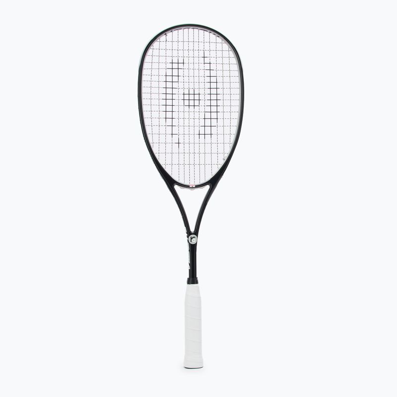 Raketa na squash Harrow Vibe 115 Karim Abdel Gawad Signature čierna/sivá