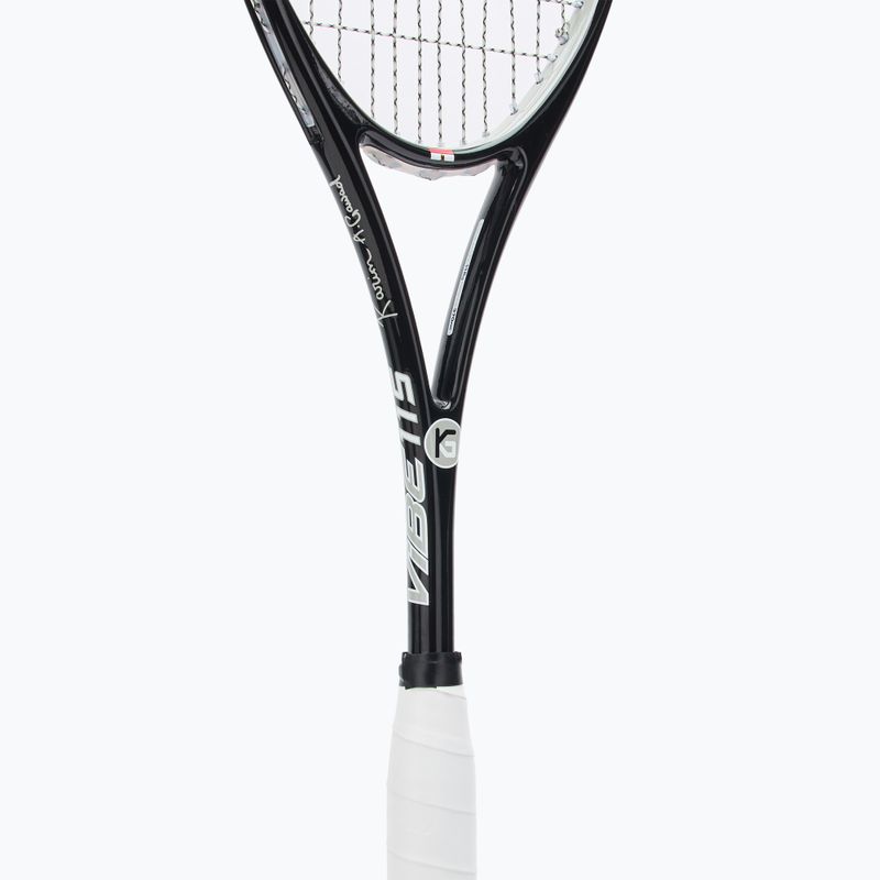 Squashová raketa Harrow Vapor 115 Karim Abdel Gawab Signature black/silver 4
