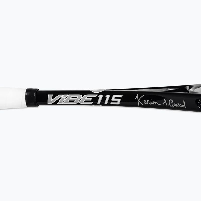 Raketa na squash Harrow Vibe 115 Karim Abdel Gawad Signature čierna/sivá 10
