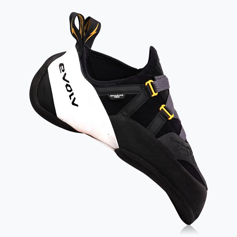 Lezecká obuv Evolv Shaman Pro 1000 black and white 66-0000062301