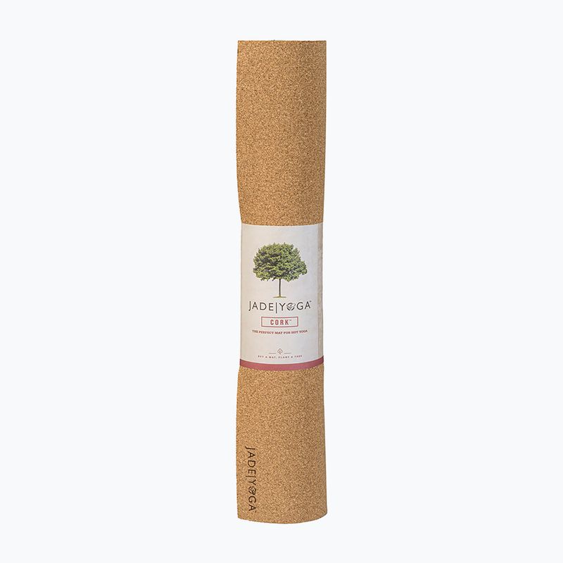 Podložka na jógu JadeYoga Cork 72'' 4,5 mm natural 6