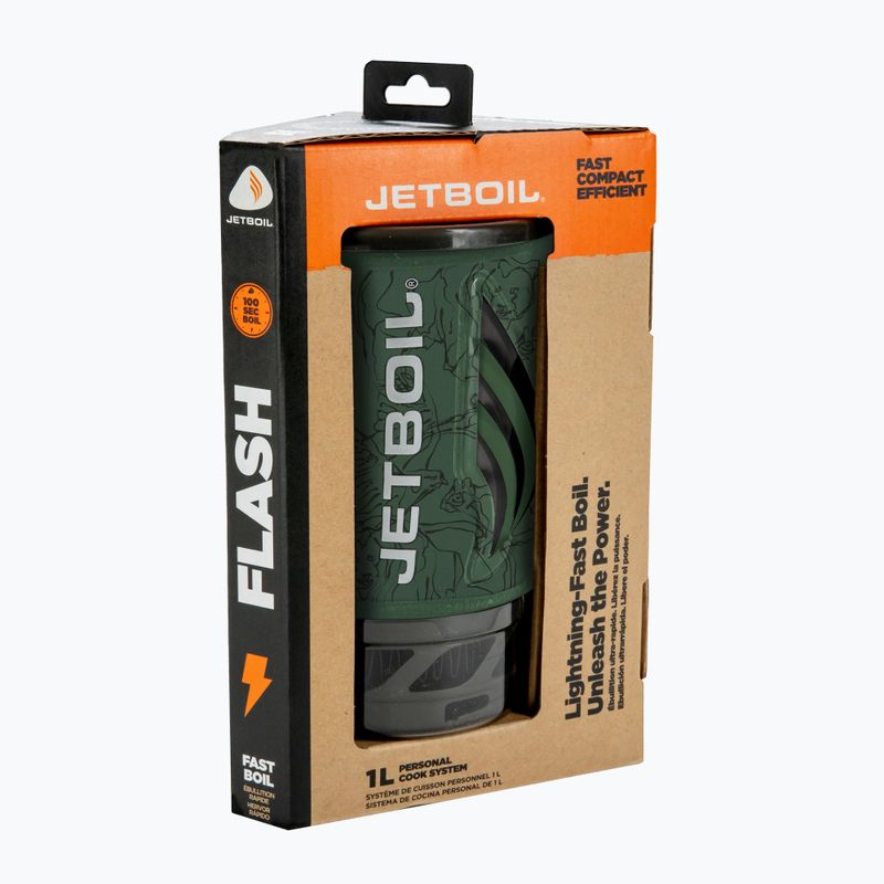 Jetboil Nový turistický varič Flash set zelený FLWLD-EU 5