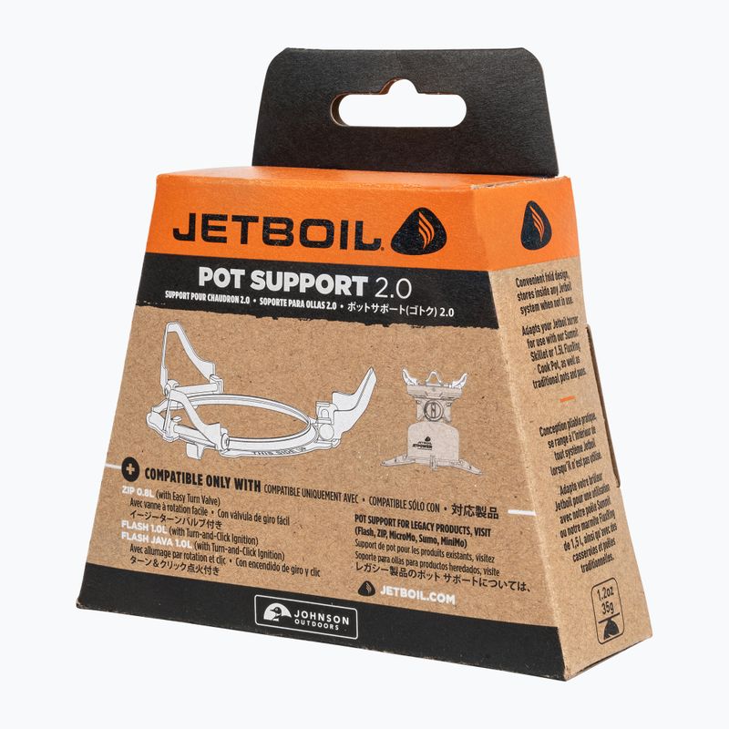 Nadstavec na varič Jetboil Pot Support 2.0 silver 9