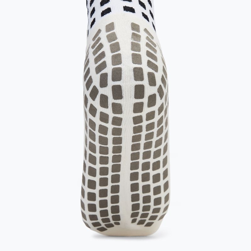 Futbalové gamaše TRUsox Celodĺžkové 3.0 white/black 4