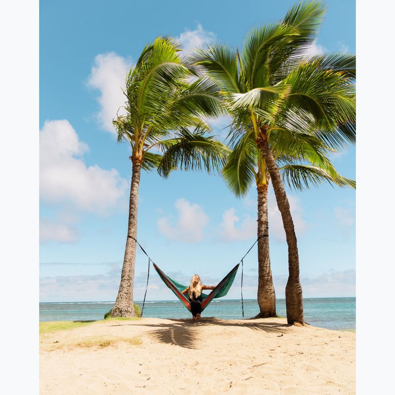 ENO DoubleNest Print turistická hojdacia sieť na deň až noc 12