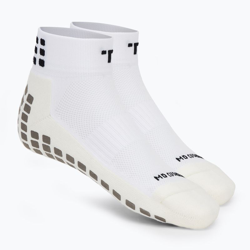 Futbalové ponožky TRUsox Ankle Length Cushion 3.0 biele/čierne
