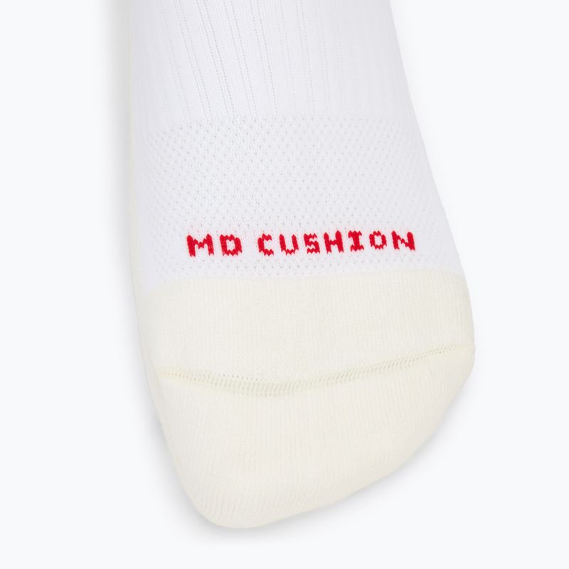 Futbalové ponožky TRUsox Mid-Calf Cushion 3.0 Limited Edition white/red 3