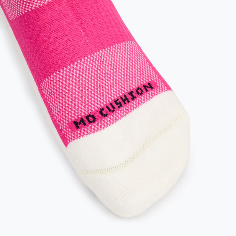 Futbalové ponožky TRUsox Mid-Calf Cushion 3.0 Limited Edition pink/black 3