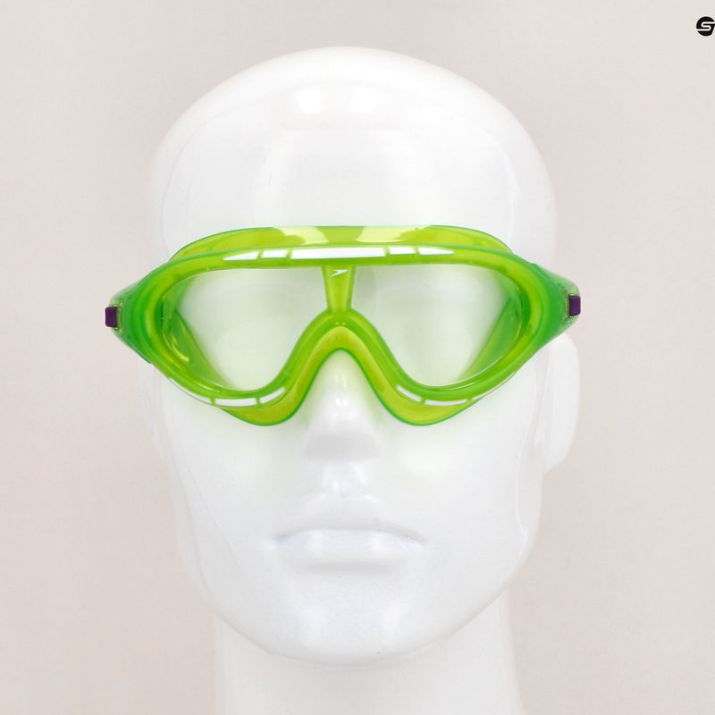 Plavecká maska Speedo Biofuse Rift Junior zelená 7
