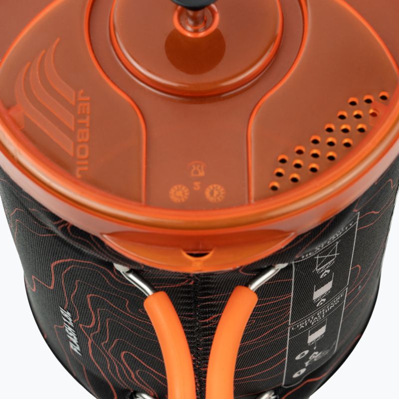 Turistický varič Jetboil Flash Java Personal Cooking System + Coffee Press Silicone topo 6