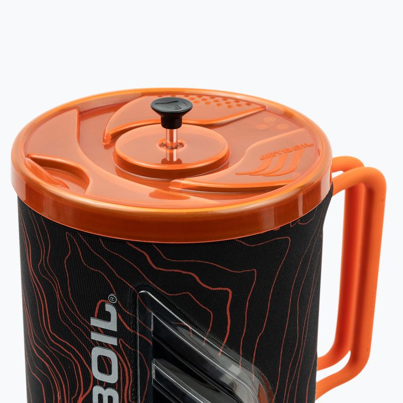 Turistický varič Jetboil Flash Java Personal Cooking System + Coffee Press Silicone topo 7