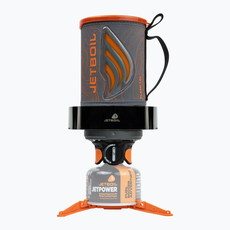 Turistický varič Jetboil New Flash Java Personal Cooking System + topo windscreen 2
