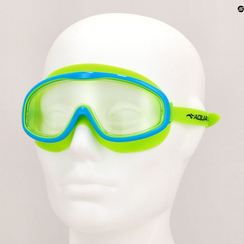 Detská plavecká maska AQUA-SPEED Tivano JR zelená 925 7