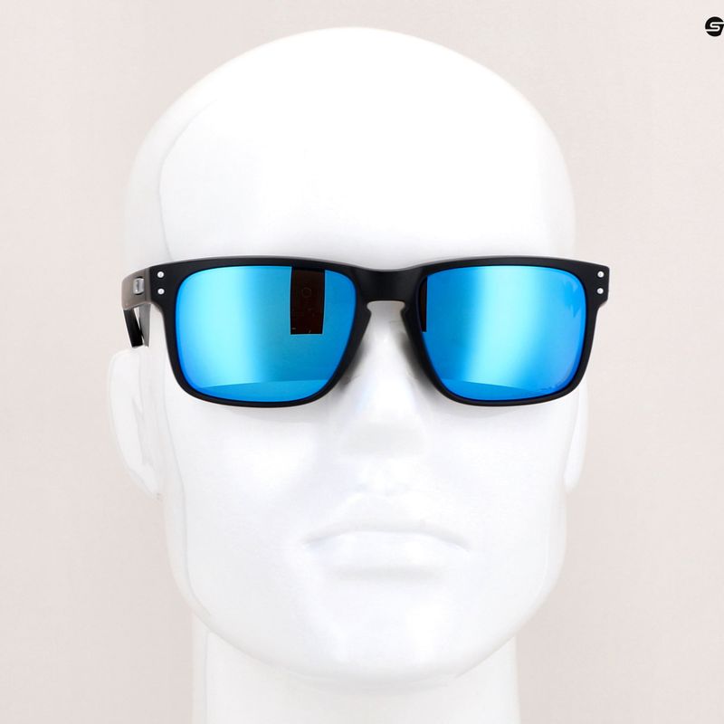 Slnečné okuliare Oakley Holbrook matte black/prizm sapphire polarized 14