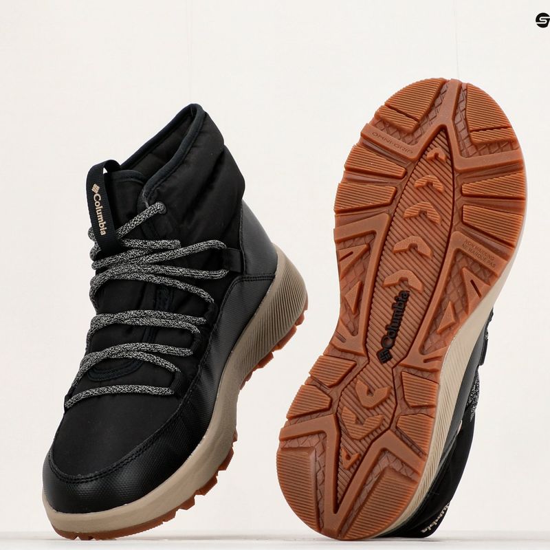 Columbia Solpeside Village Omni-Heat Mid black/silver sage dámske zimné topánky 19