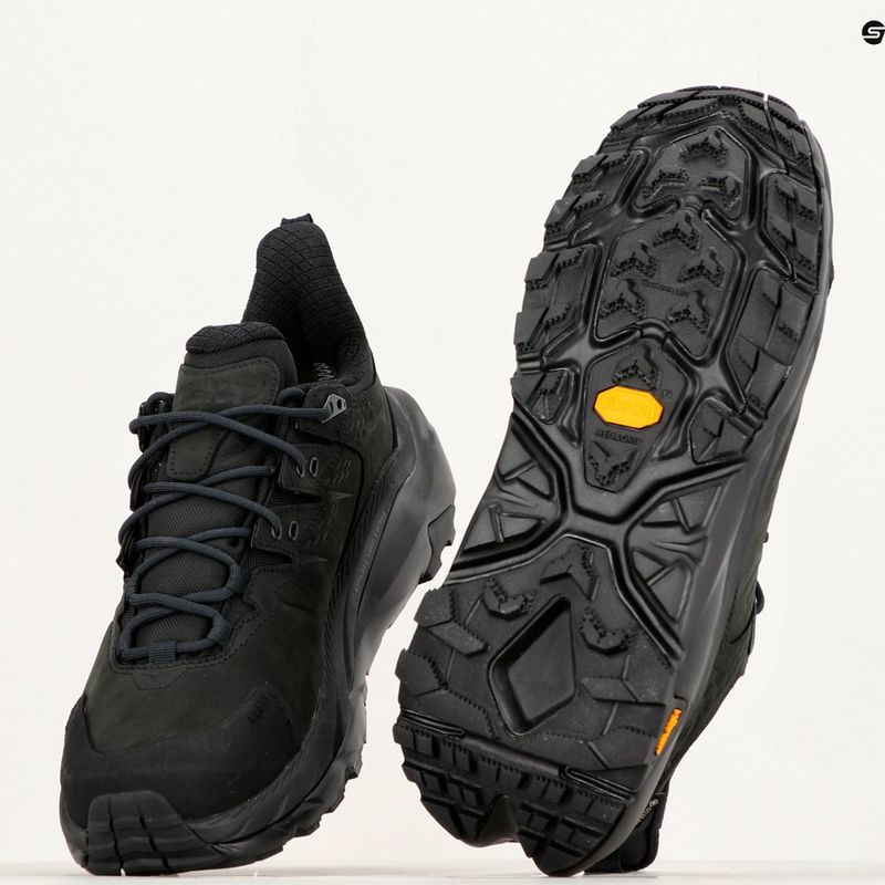 Pánske trekové topánky HOKA Kaha 2 Low GTX black/black 19