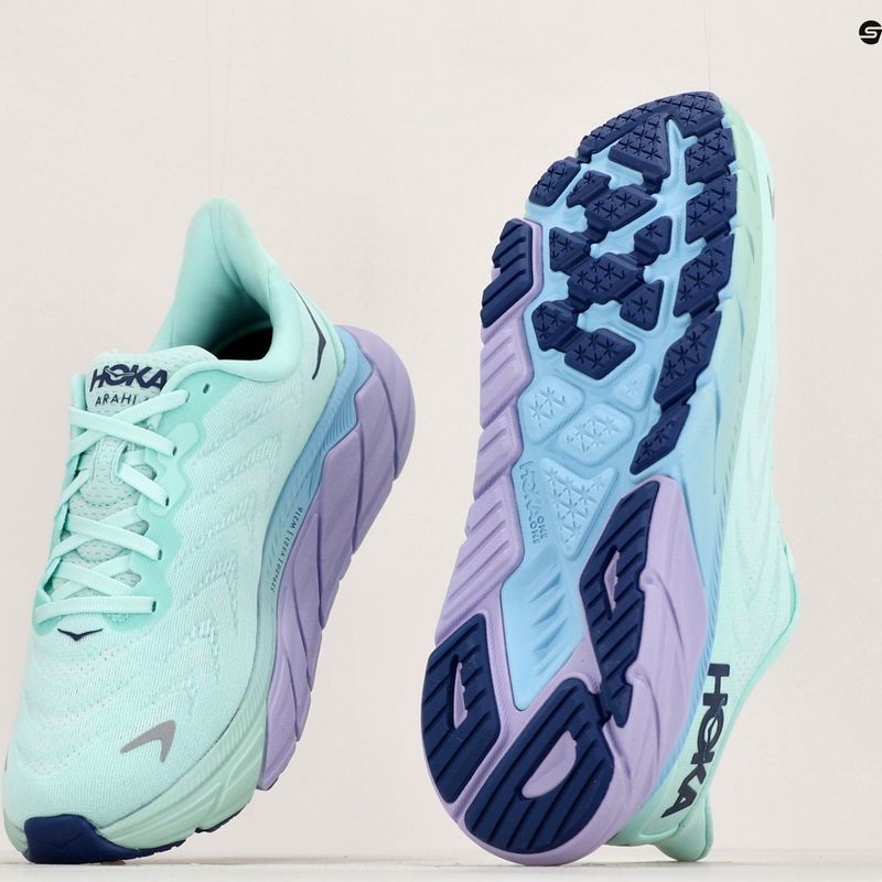 Dámska bežecká obuv HOKA Arahi 6 sunlit ocean/lilac mist 21