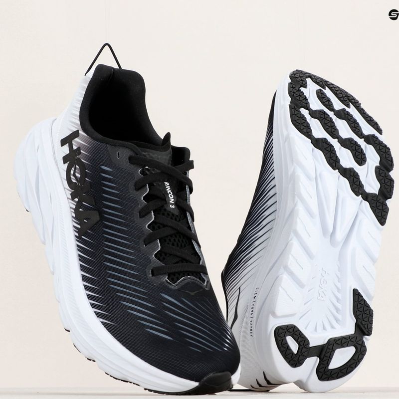Pánska bežecká obuv HOKA Rincon 3 black/white 19