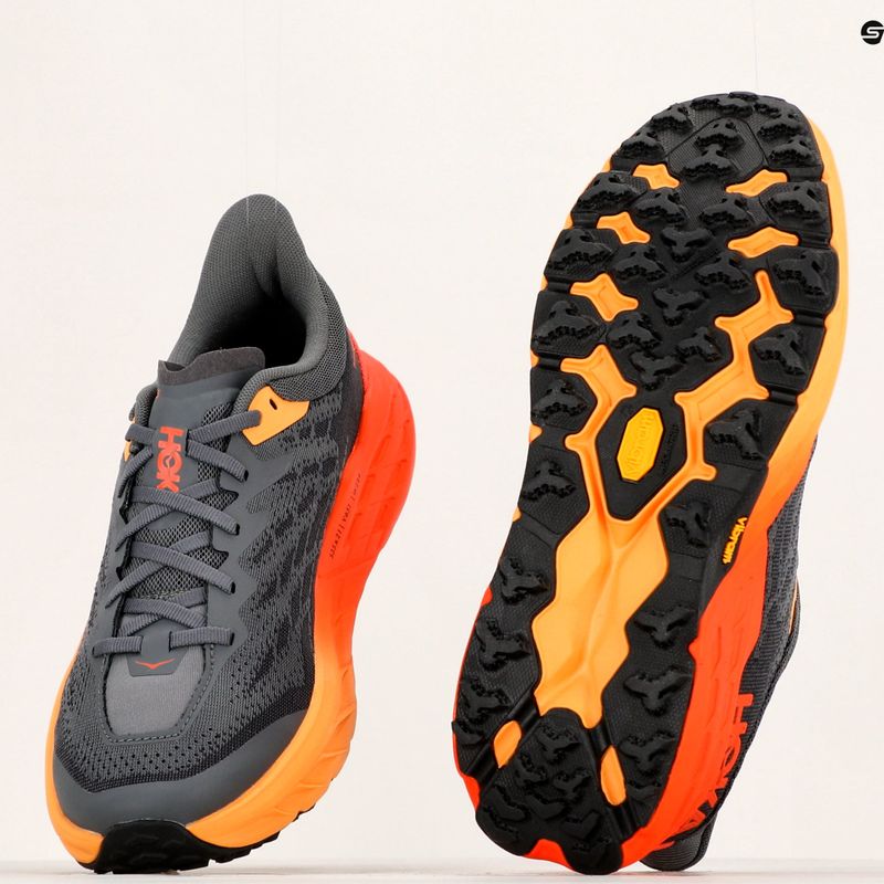 Pánska bežecká obuv HOKA Speedgoat 5 castlerock/flame 19