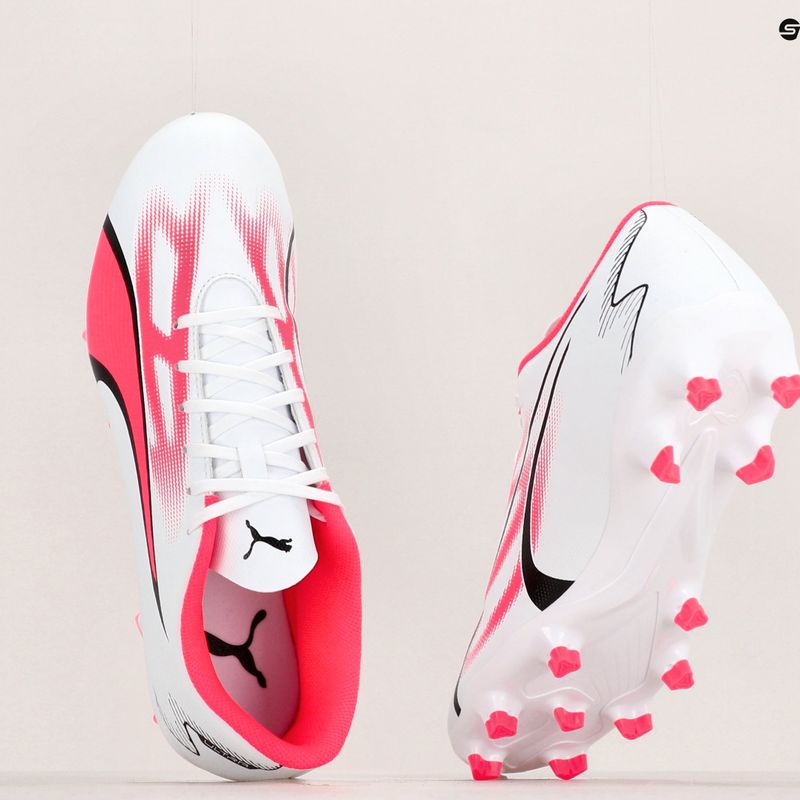 Pánske kopačky PUMA Ultra Play FG/AG puma white/puma black/fire orchid 17