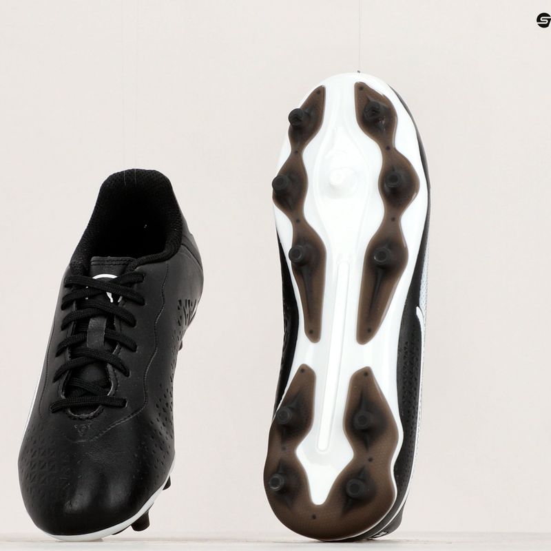 PUMA King Match FG/AG Jr detské kopačky puma black/puma white 12