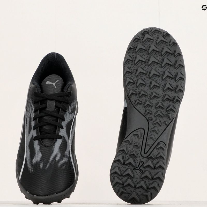 PUMA Ultra Play TT Jr detské kopačky puma black/asphalt 18