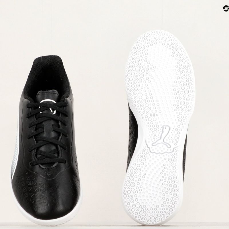 Detské kopačky PUMA King Match IT Jr puma black/puma white 12