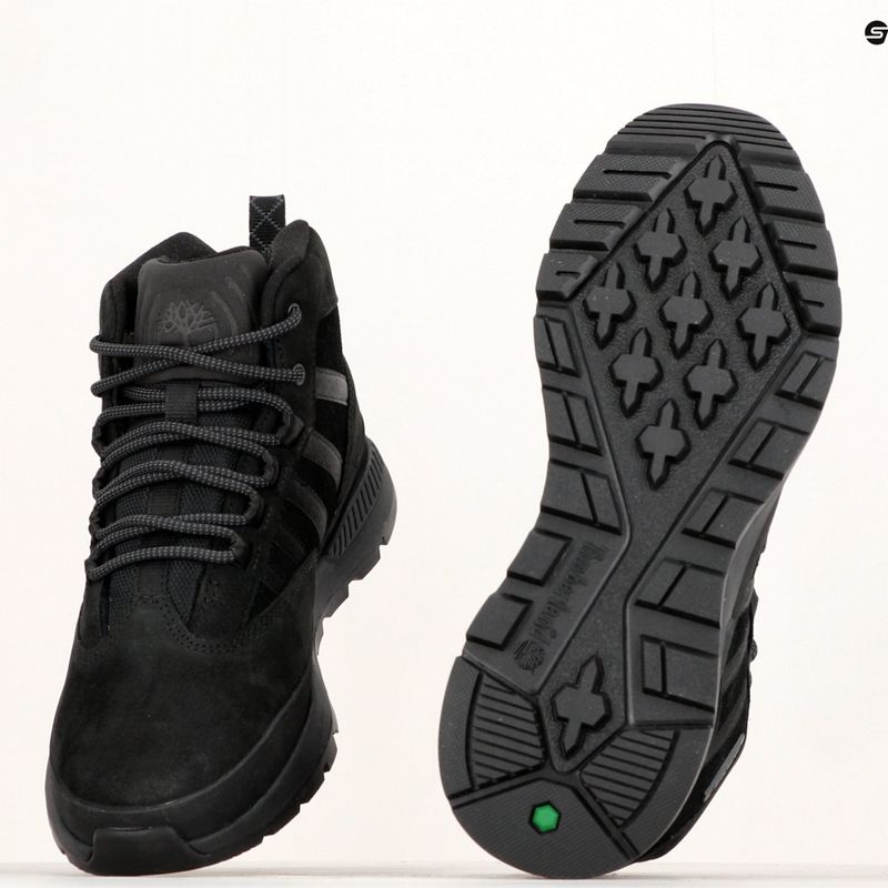 Pánske topánky Timberland Euro Trekker Mid Leather blackout nubuk 19