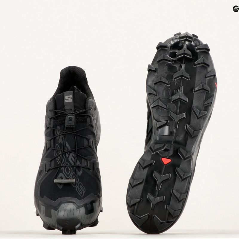 Pánska bežecká obuv Salomon Speedcross 6 GTX black/black/phantom 12