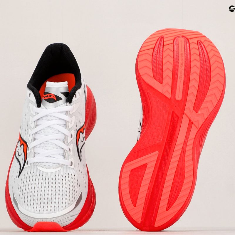 Pánska bežecká obuv Saucony Endorphin Speed 3 white/blck/vizi 12