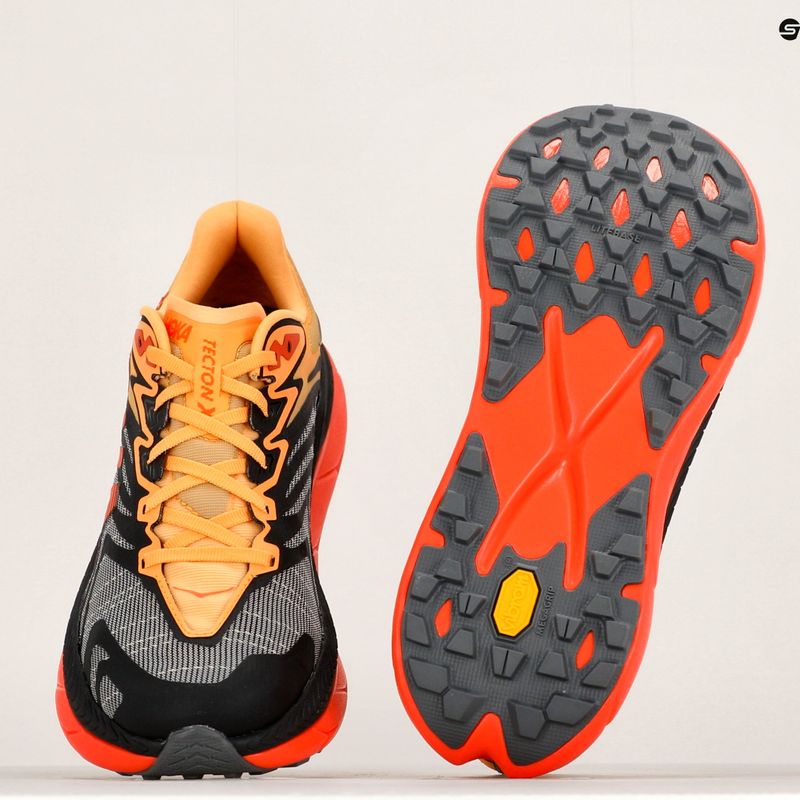 Pánska bežecká obuv HOKA Tecton X 2 black/flame 20