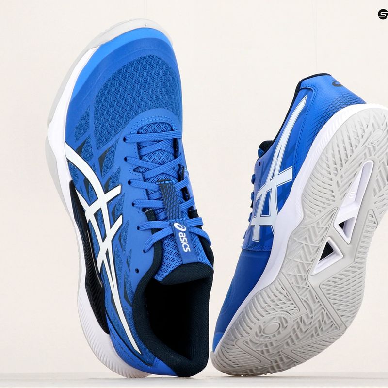 ASICS Gel-Tactic 12 pánska hádzanárska obuv illusion blue / white 20