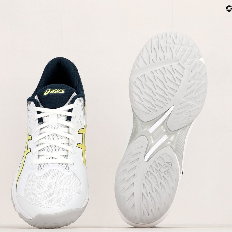 Volejbalová obuv ASICS Beyond FF white / glow yellow 12