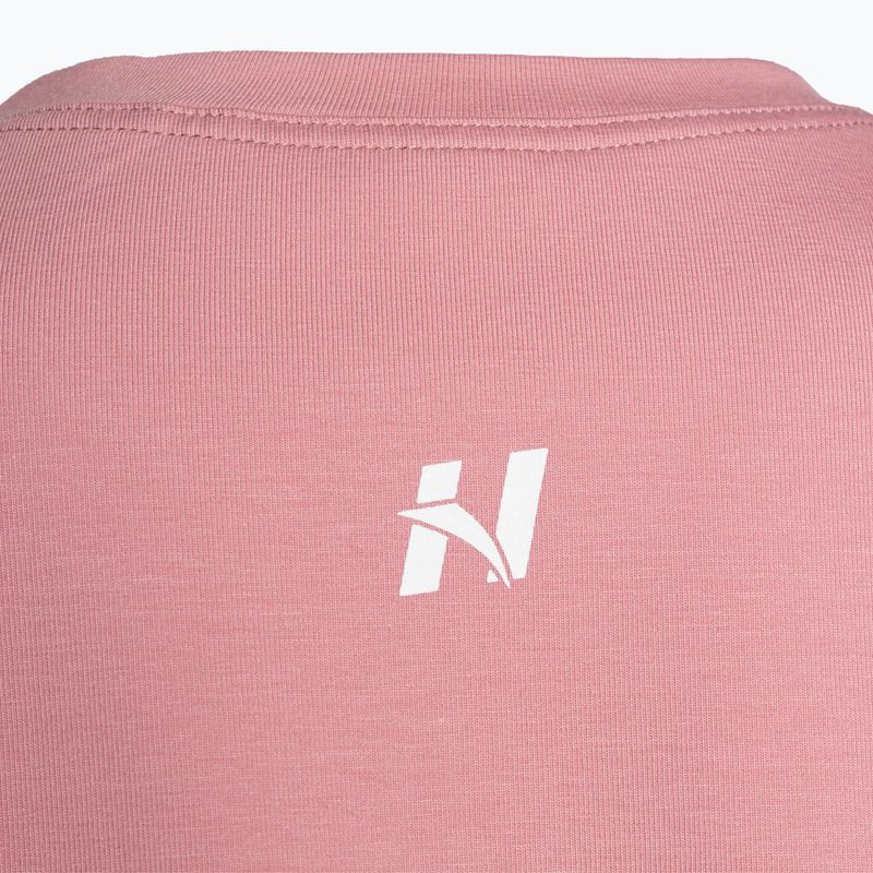Dámske tréningové tričko NEBBIA Invisible Logo old rose 9