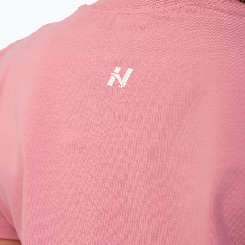 Dámske tréningové tričko NEBBIA Invisible Logo old rose 6