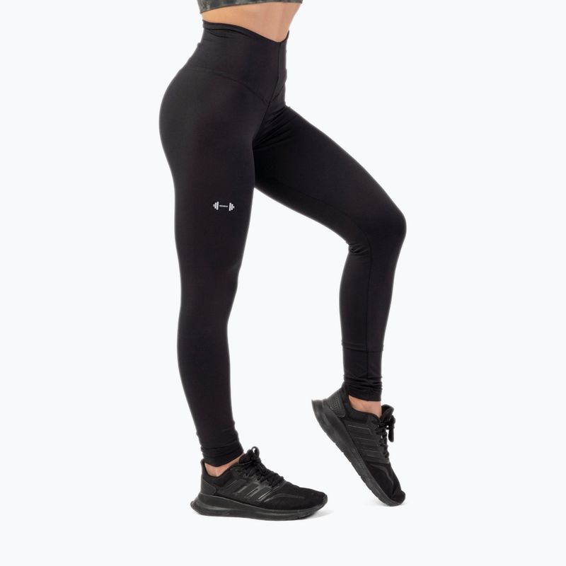 Dámske legíny NEBBIA Classic Performance High-Waist čierne 4311
