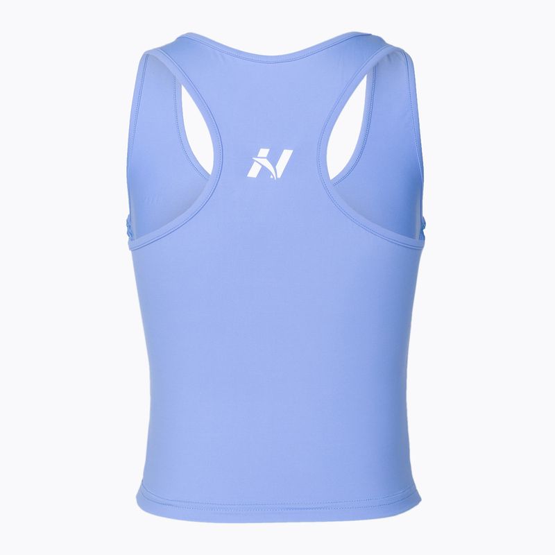 Dámske tréningové tielko NEBBIA Sporty Slim Fit Crop blue 422242 2