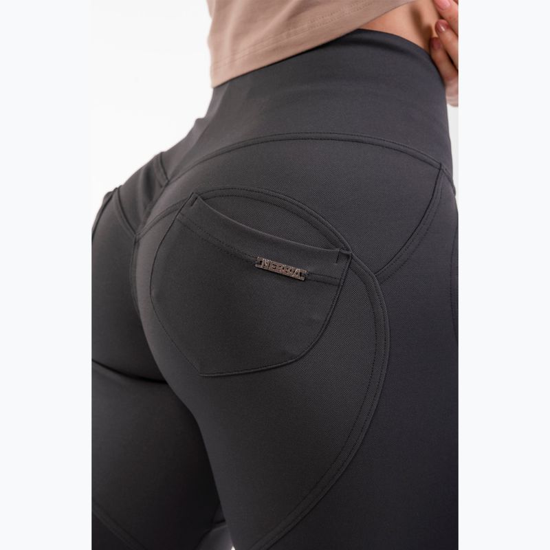 Dámske tréningové legíny NEBBIA Lifting Effect Bubble Butt black 7