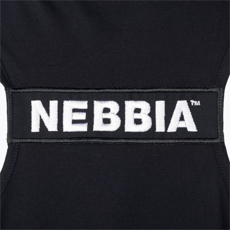 NEBBIA No Excuses pánske tréningové tielko čierne 17313 4