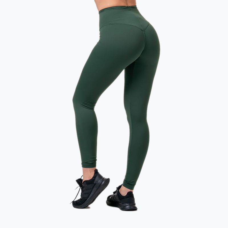 Dámske legíny NEBBIA Classic Hero High-Waist zelené 5791 2