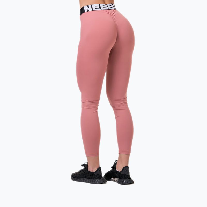 Dámske legíny NEBBIA Squat Hero Scrunch Butt ružové 57171 2
