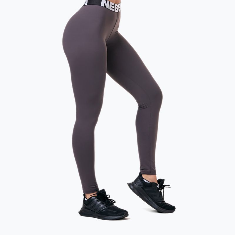 Dámske legíny NEBBIA Squat Hero Scrunch Butt fialové 571281