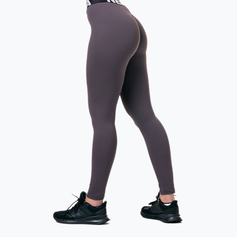 Dámske legíny NEBBIA Squat Hero Scrunch Butt fialové 571281 2