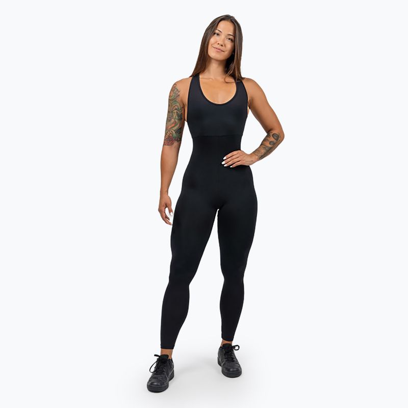 Dámska fitness kombinéza NEBBIA Gym Rat black