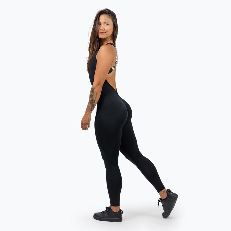 Dámska fitness kombinéza NEBBIA Gym Rat black 3