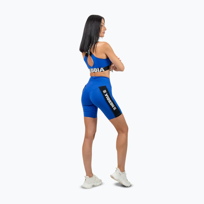 Fitness podprsenka NEBBIA Ikoniczny niebieski 5
