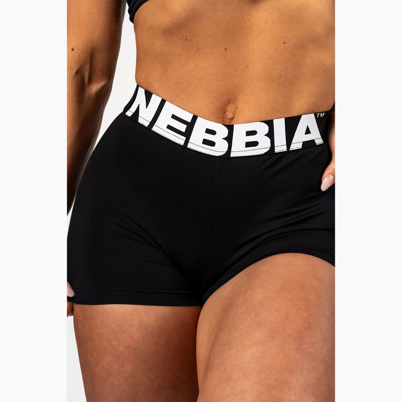 Dámske tréningové šortky NEBBIA Glute Pump black 4