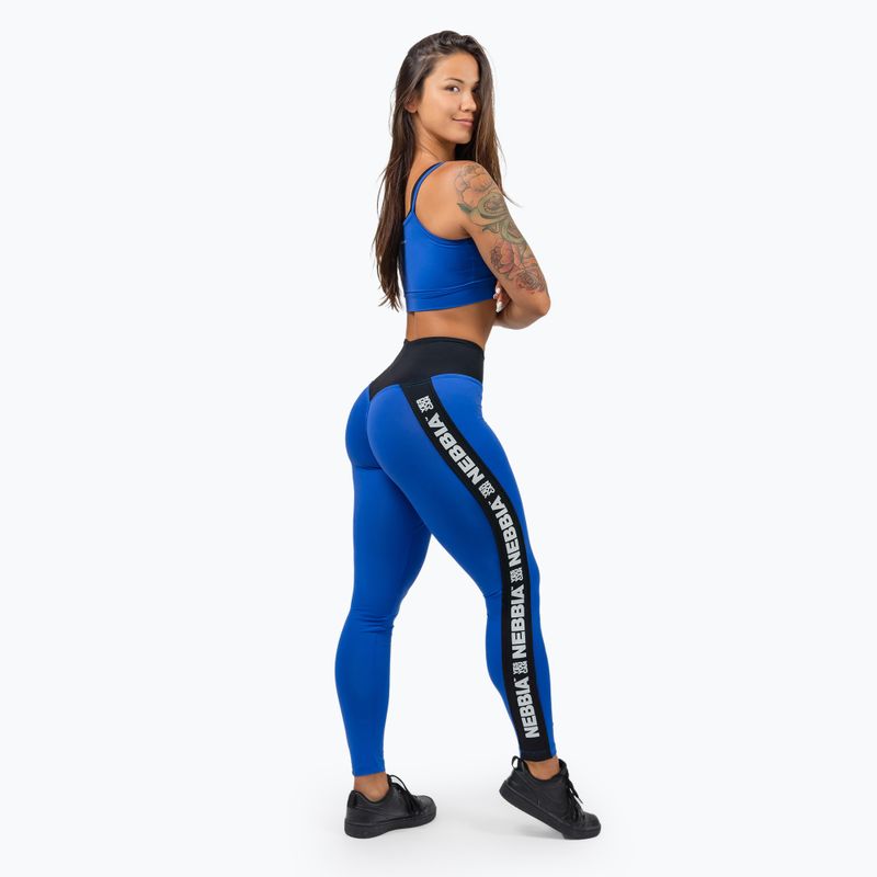 Podprsenka NEBBIA Flex modrá fitness 4