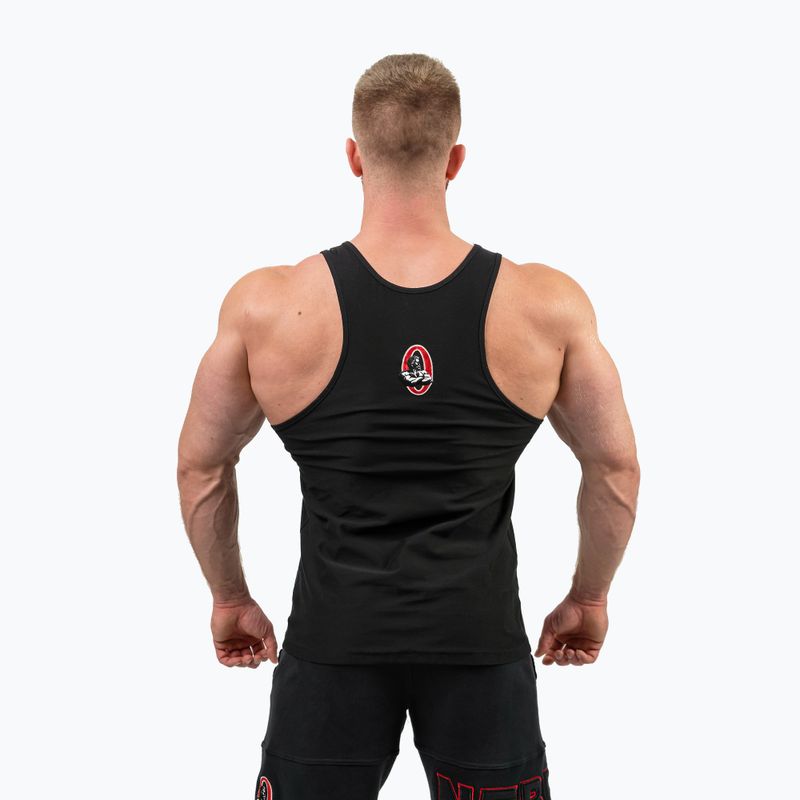 Pánske tréningové tielko NEBBIA Strenght black 2