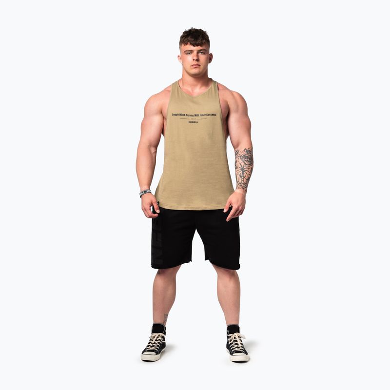 Pánske tréningové šortky NEBBIA Gym NO BS black 2
